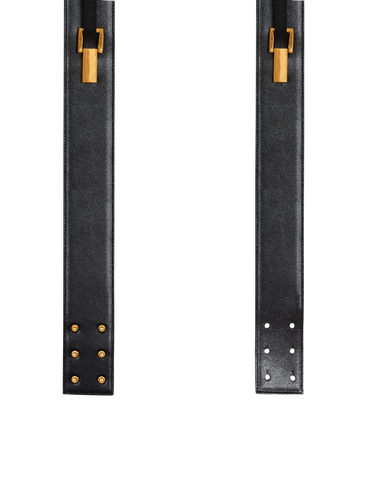 Ceinture sync en cuir - Noir