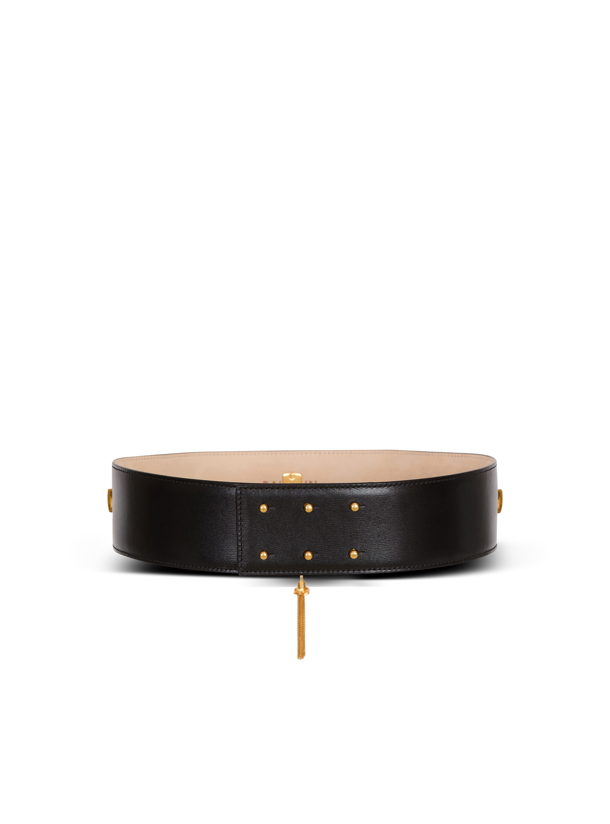 Ceinture sync en cuir - Noir