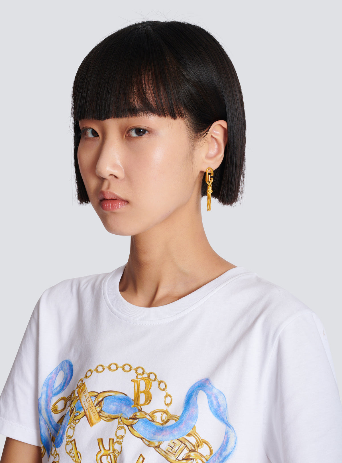 Boucles d'oreilles pendantes sync pb en laiton - Or