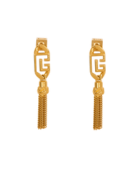 Boucles d'oreilles pendantes sync pb en laiton - Or