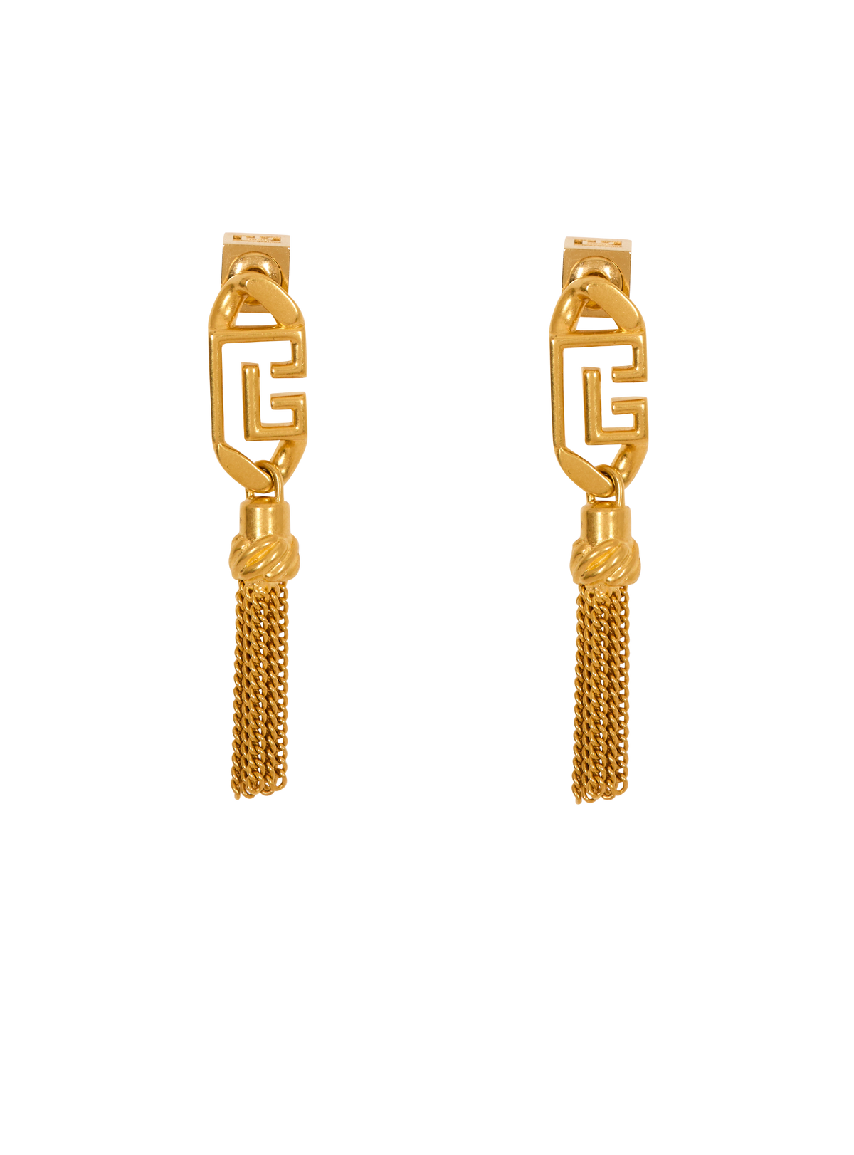 Boucles d'oreilles pendantes sync pb en laiton - Or