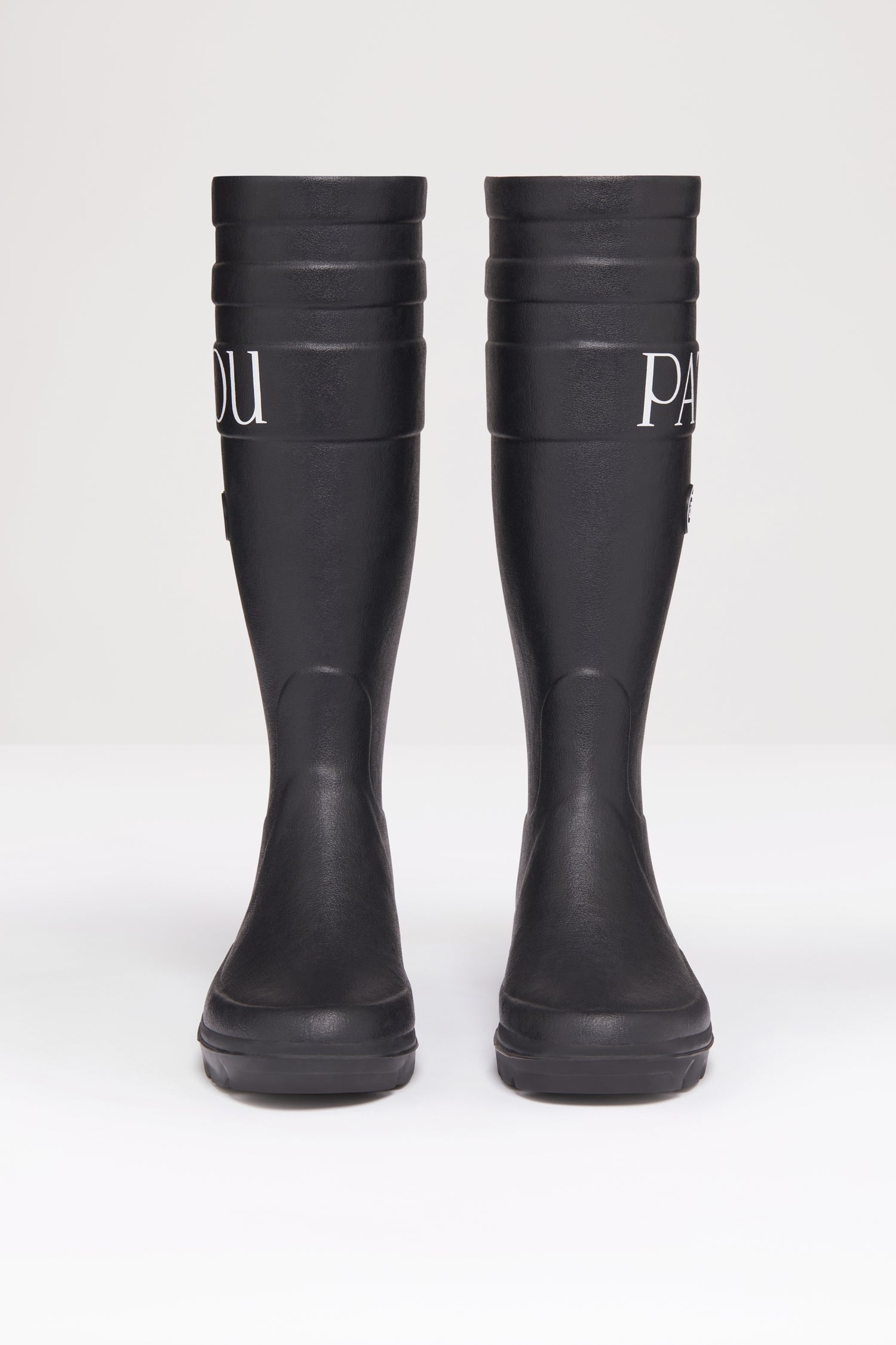 Bottes en caoutchouc Patou x Le Chameau - Noir