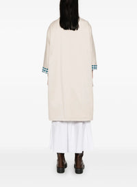 Coat with classic collar - Dune