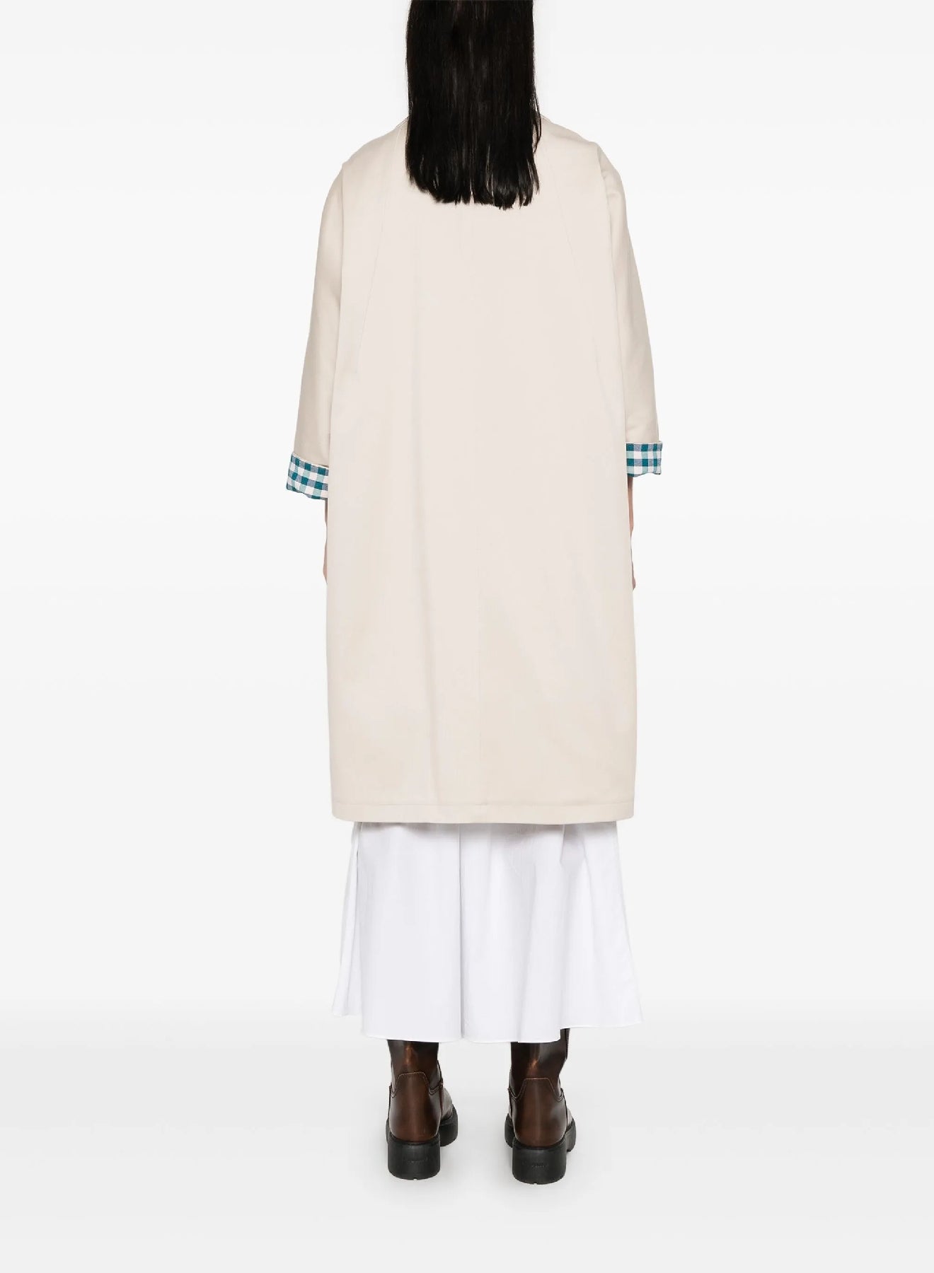 Coat with classic collar - Dune