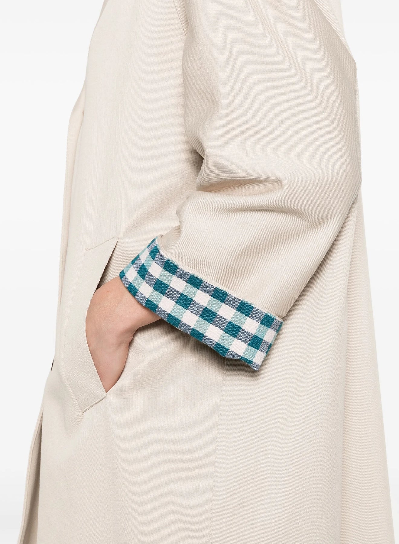 Coat with classic collar - Dune