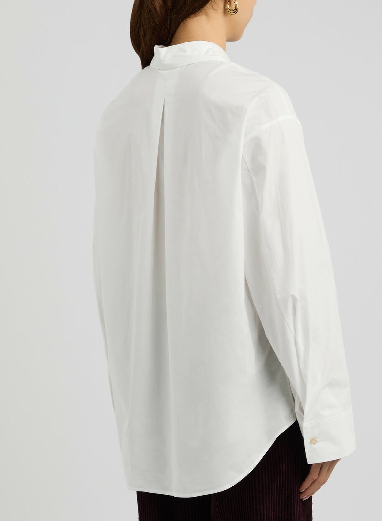 Chemise avec broderie - Oyster