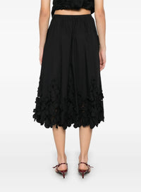 High-waisted skirt - Black