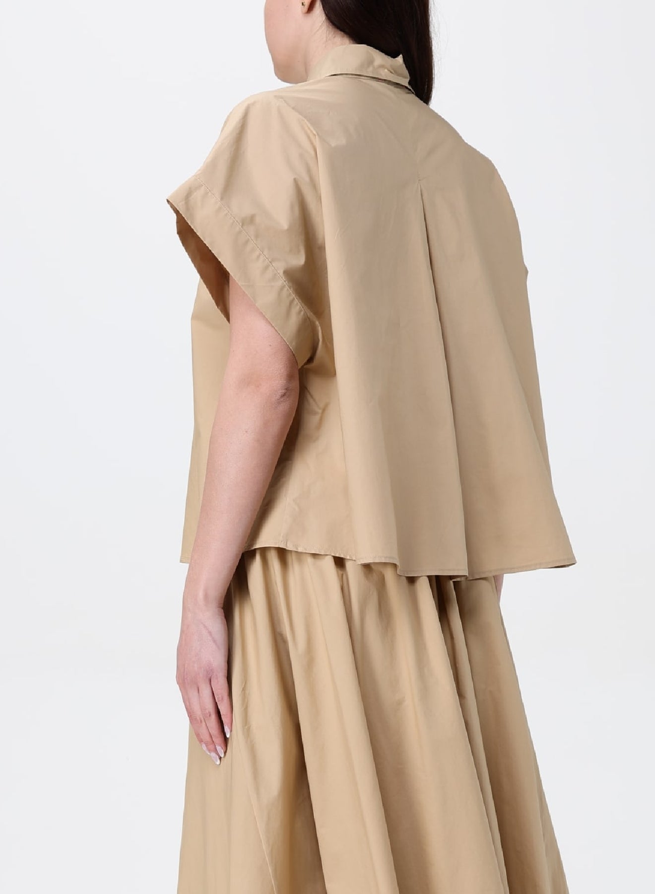 Chemise à coupe boxy - Dune