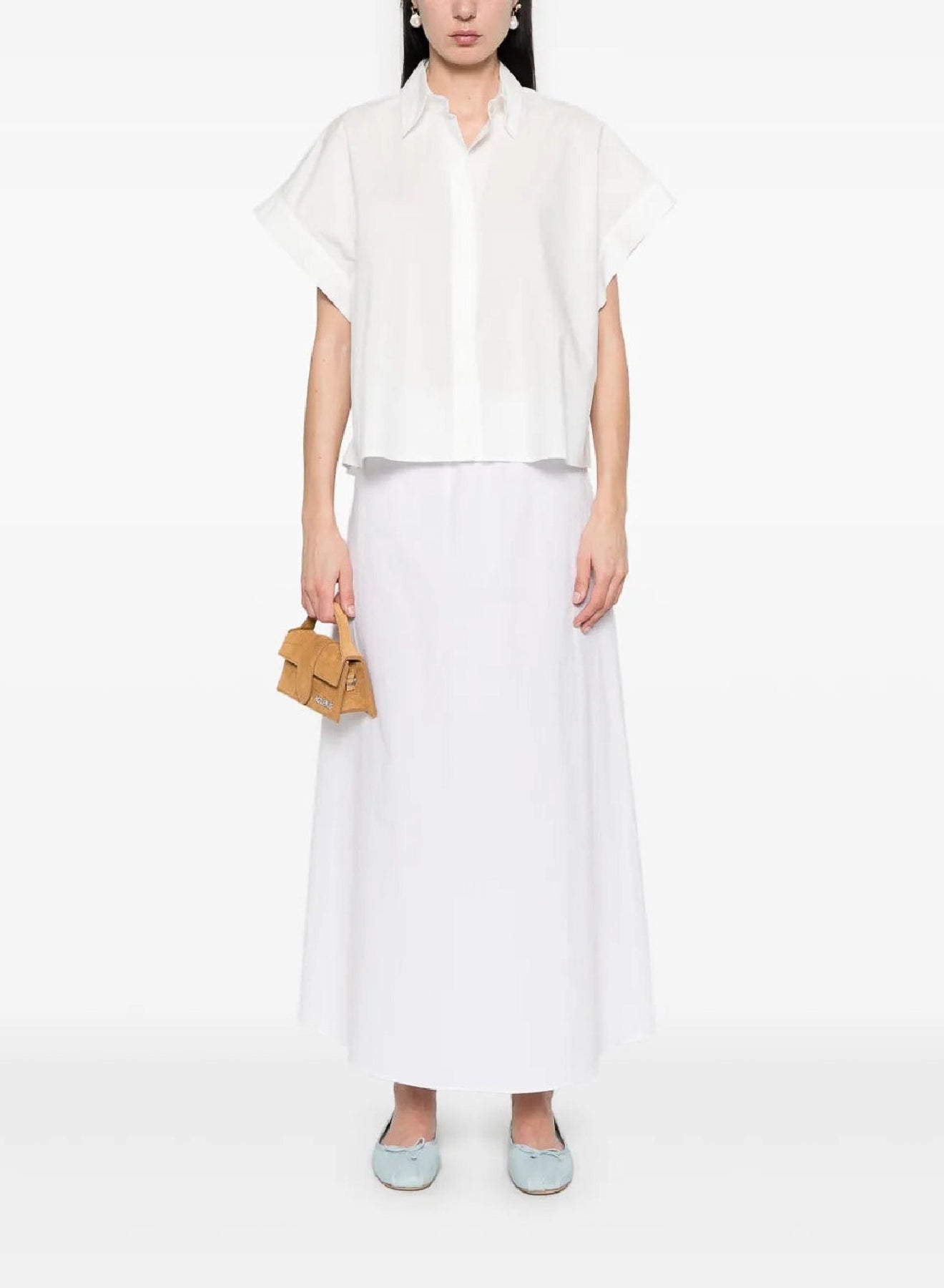 Boxy shirt - Bianco
