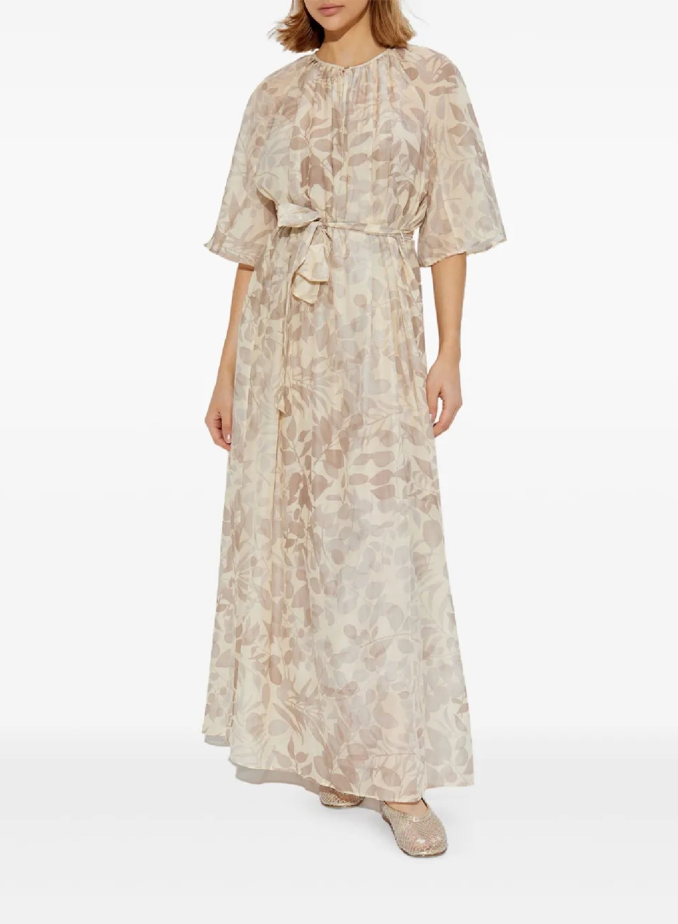 Robe à taille ceinturée - Perla