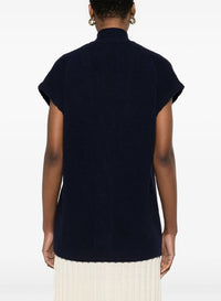Gilet oversize en laine - Abisso