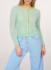 Pull à maille ajourée en alpaga - Breeze