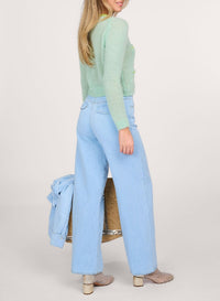 Pull à maille ajourée en alpaga - Breeze