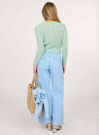 Pull à maille ajourée en alpaga - Breeze