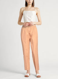 High-waisted trousers - Pesco