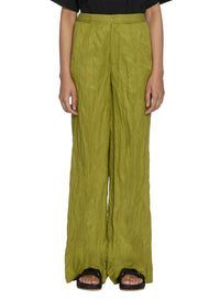 Flared trousers - Aloe