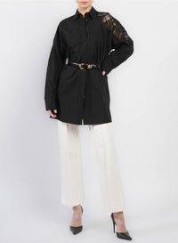Robe chemise - Noir