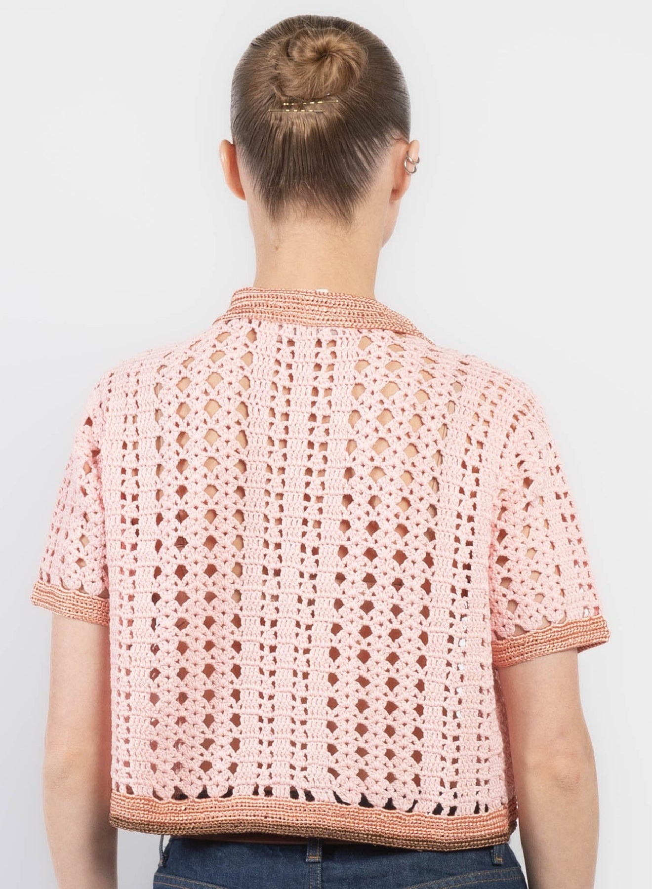 Top style polo court au crochet - Cielo