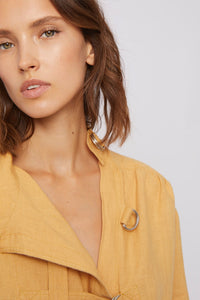 ZNOSTOCK_BROWN SHIRT FOG - Brown