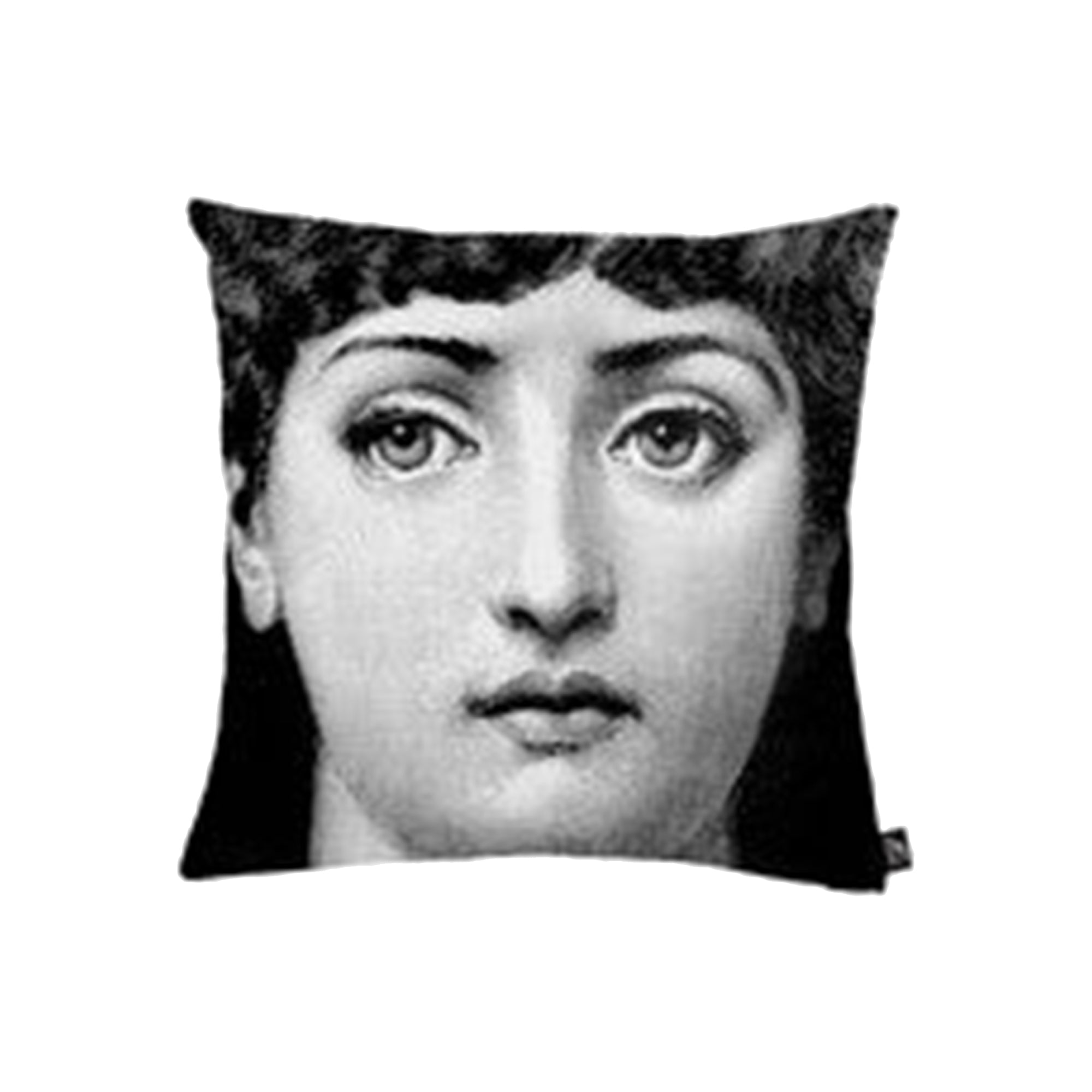Tema e Variazioni n. 1 cushion - Black & White