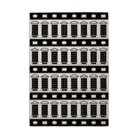 Architettura Wool Throw - Black & White