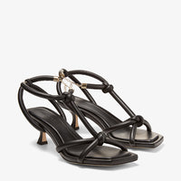 Sandales Fort 50 en cuir - Black