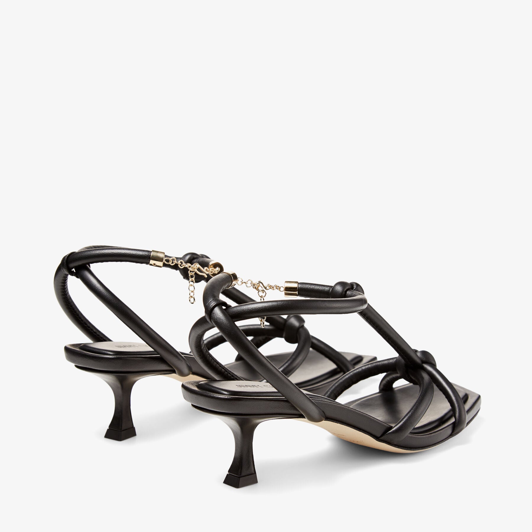 Sandales Fort 50 en cuir - Black