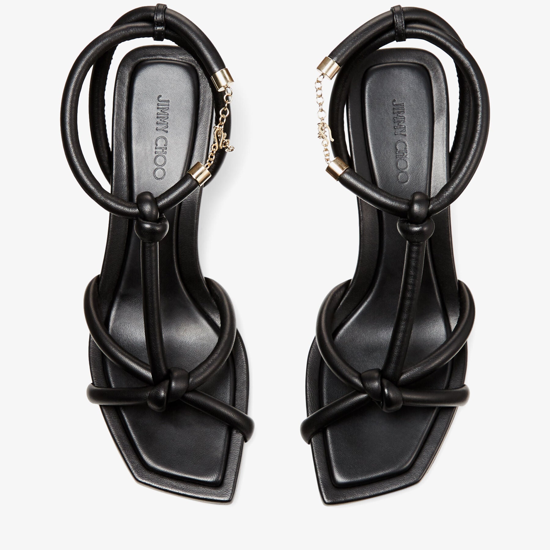 Sandales Fort 50 en cuir - Black