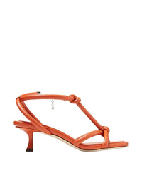 Sandales Fort 50 en cuir - Burnt Orange