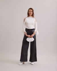 Moon White / Pullover Fozia