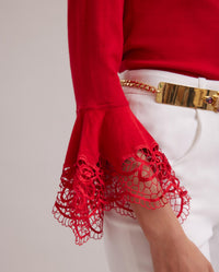 Tango Red / Pullover Fozia