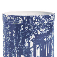 Giardino large scented porcelain candle - Blue