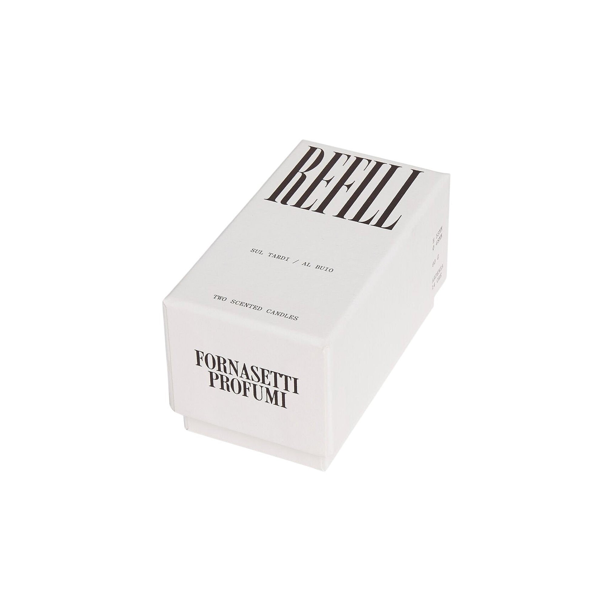 Refill 2 Al Buio Sul Tardi scented candles - White