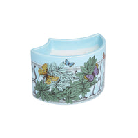 Scented candle Vase Farfalle balaustra in porcelain - Blue