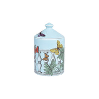 Small Farfalle scented candle in porcelain - Blue