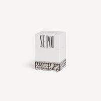 Small Farfalle scented candle in porcelain - Blue