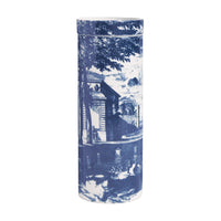 Giardino Settecentesco scented candle in porcelain - Blue