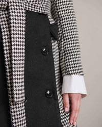 Black/White / Manteau Francine