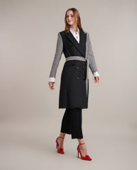Black/White / Manteau Francine