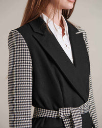 Black/White / Manteau Francine