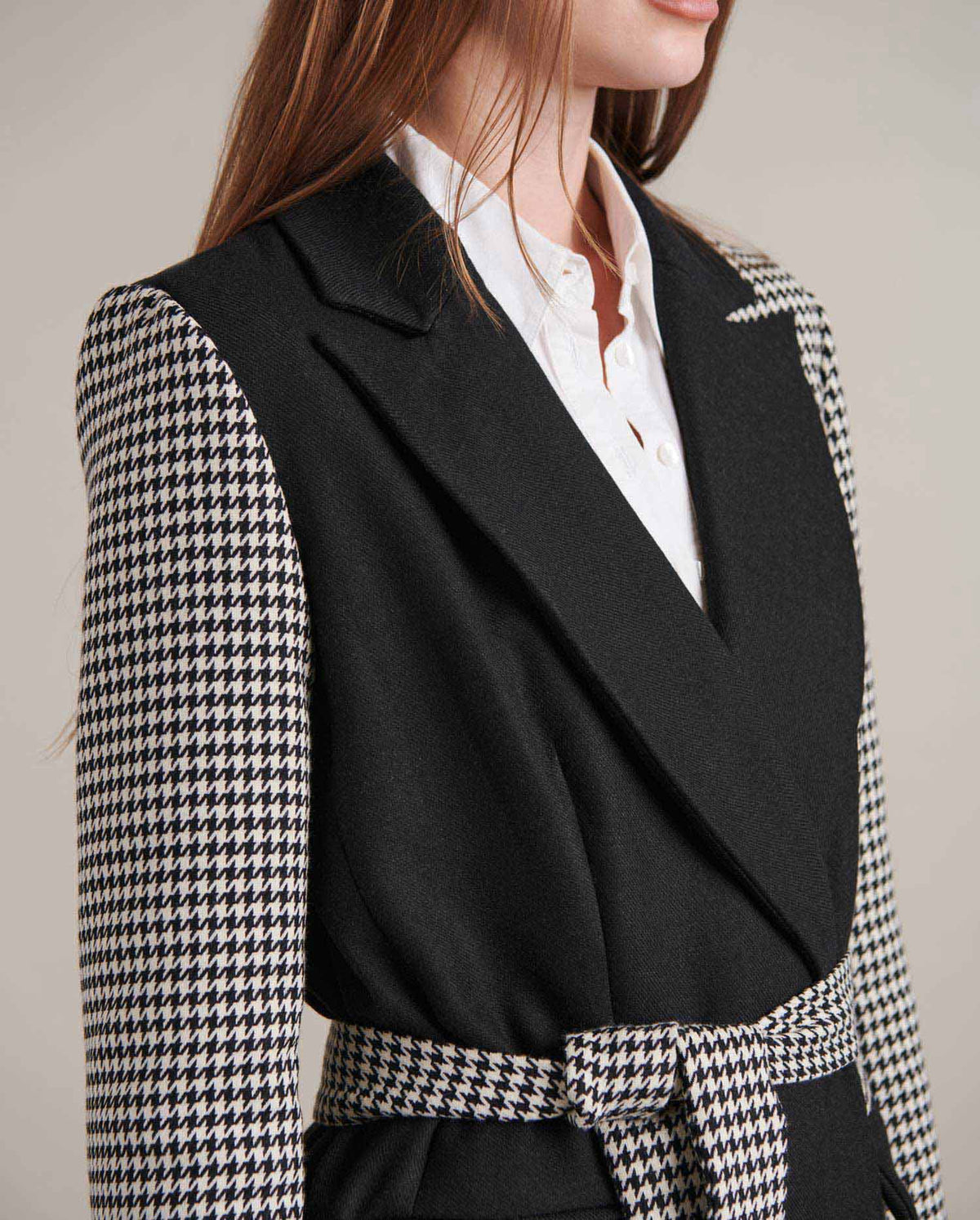 Black/White / Manteau Francine