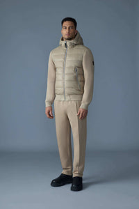 Light Camel Men's Hooded Ready To Wear Jacket