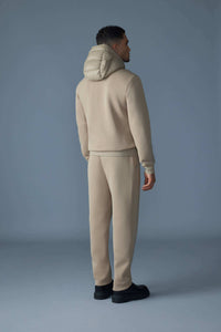 Light Camel Men's Hooded Ready To Wear Jacket