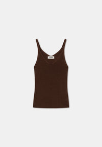 Top Freesia camisole - Chocolate