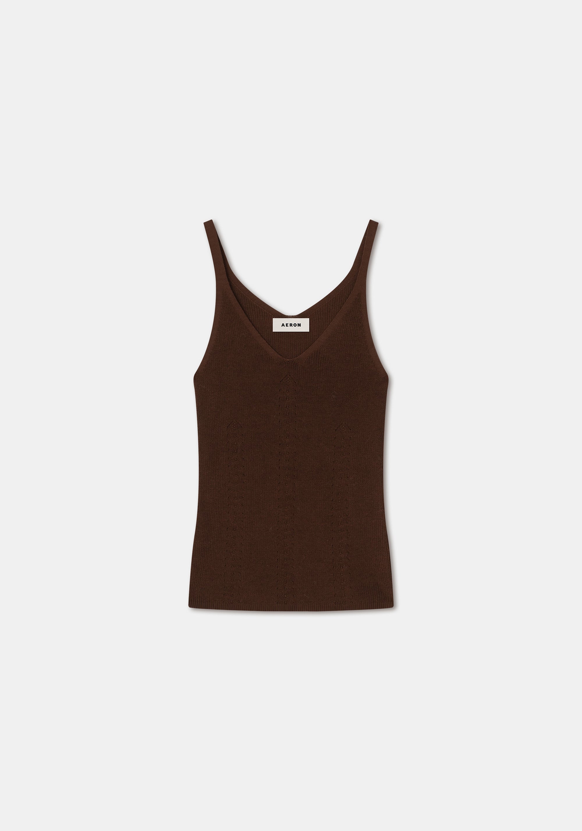 Top Freesia camisole - Chocolate