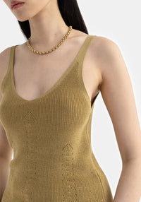 Top Freesia camisole - Light Olive