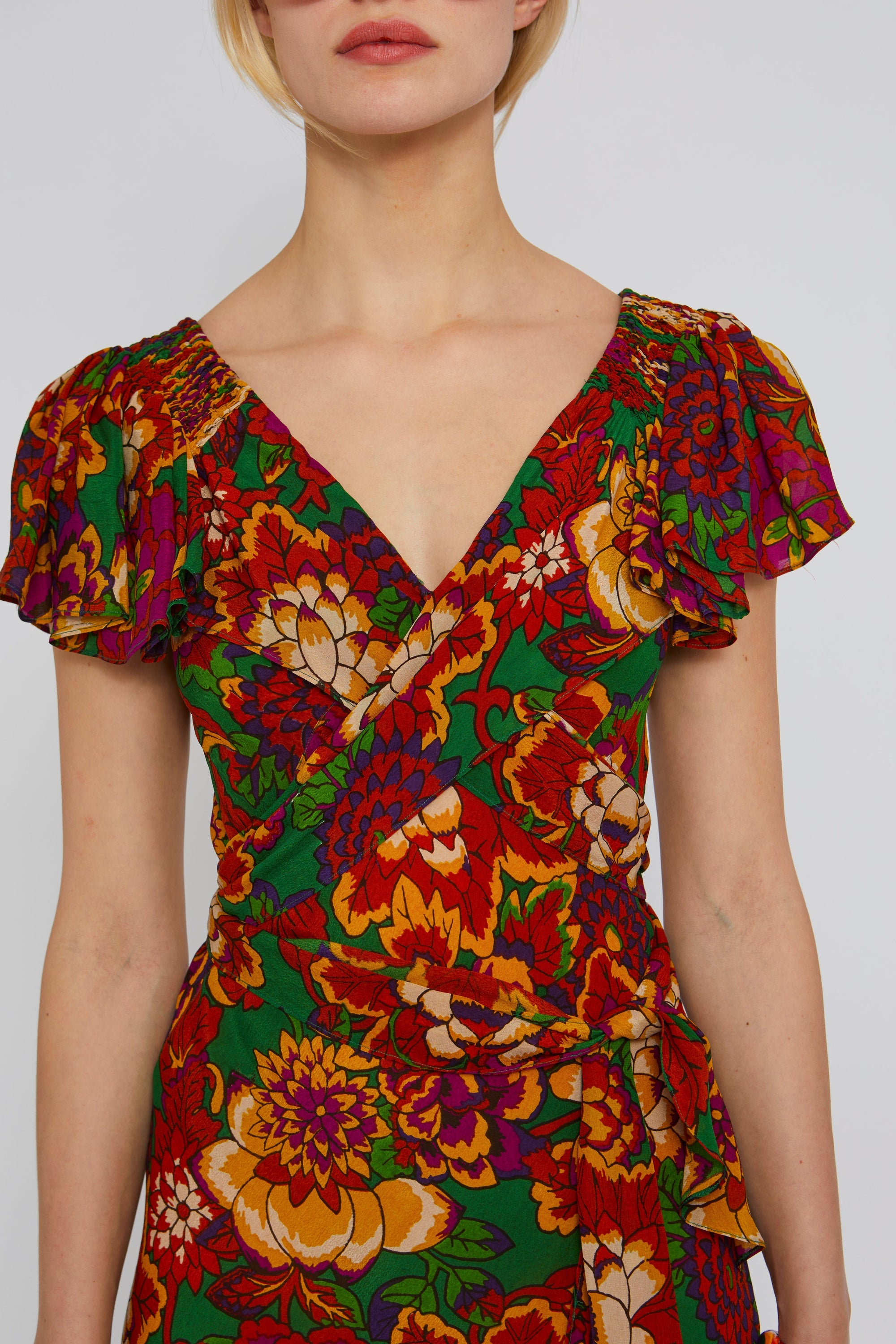 Robe cache-cœur Frida - Frida