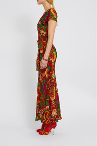 Robe cache-cœur Frida - Frida