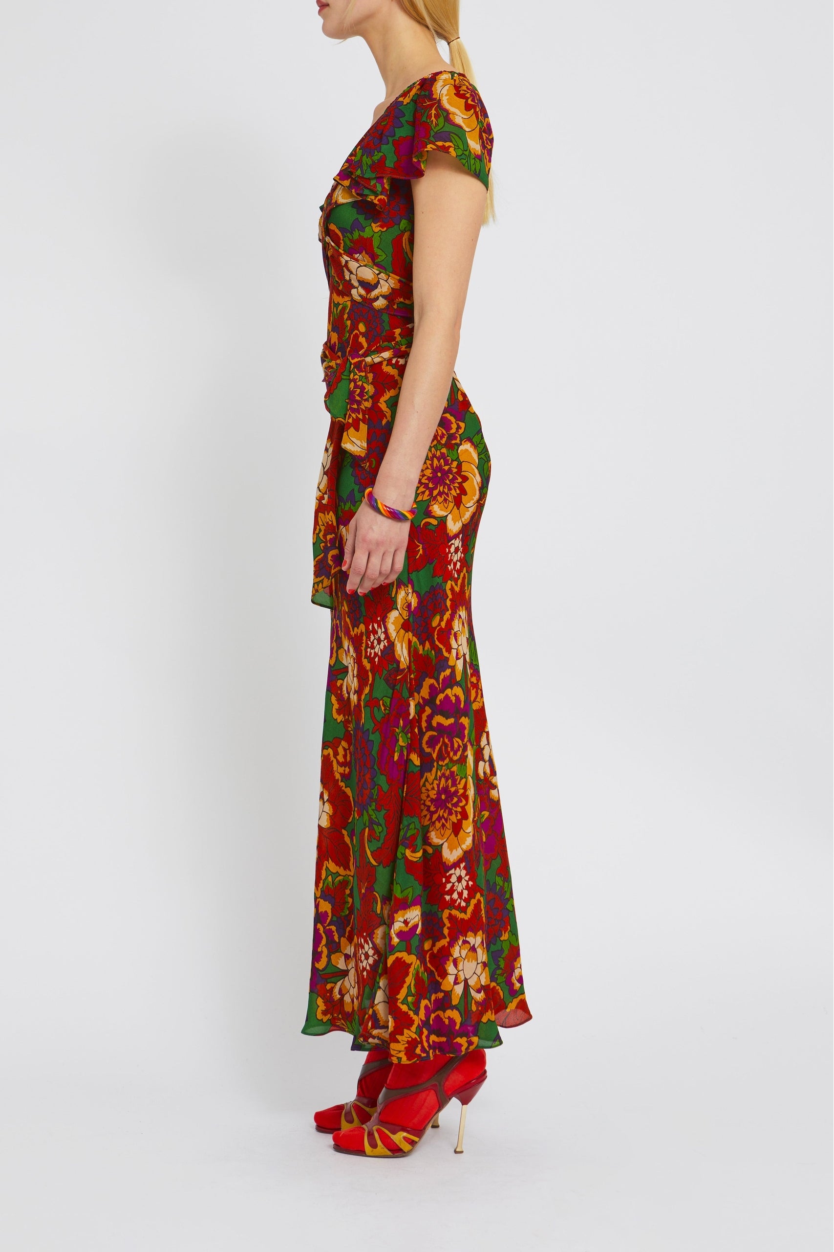 Robe cache-cœur Frida - Frida