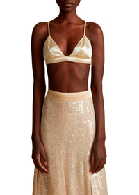 Frida bralette - Champagne